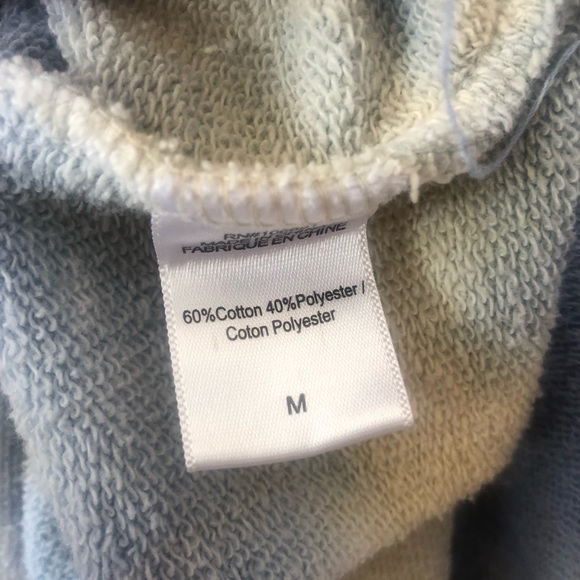 *3/$20* YOUNG FABULOUS & BROKE Warren Tie Dye Slouchy Sweatshirt Hoodie M - Picture 8 of 10